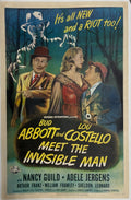 Abbott & Costello meet the invisible Man